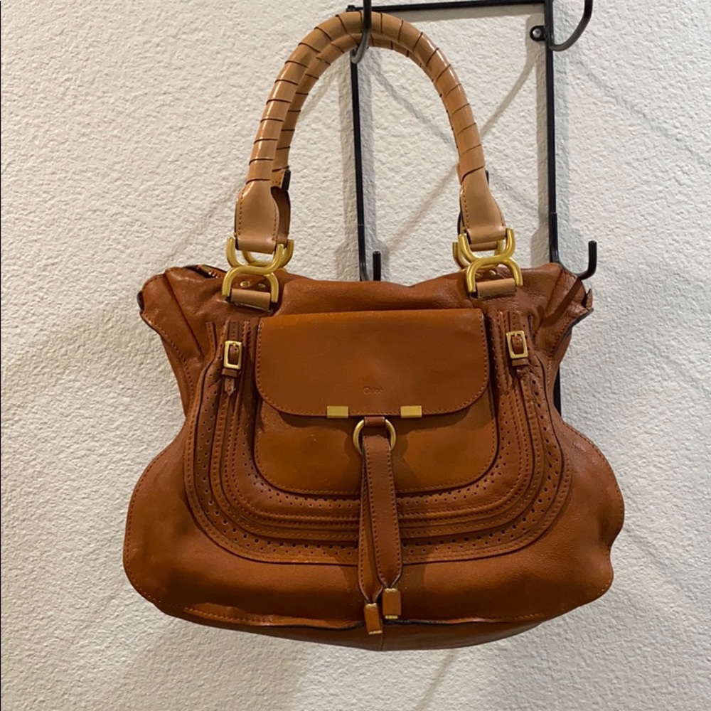 Chloe Medium Brown Leather Bag